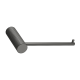 Diamora Luxury Knurled Bathroom Toilet Paper Hook Roll Tissue Holder Round Stainless Steel Gunmetal Grey Diamora Luxury Knurled Bathroom Toilet Paper Hook Roll Tissue Holder Round Stainless Steel Gunmetal Grey